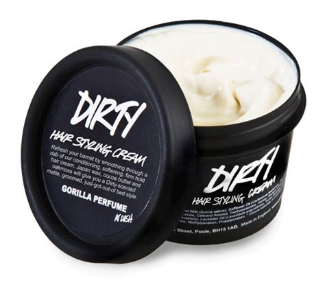 lush dirty|lush dirty styling cream.